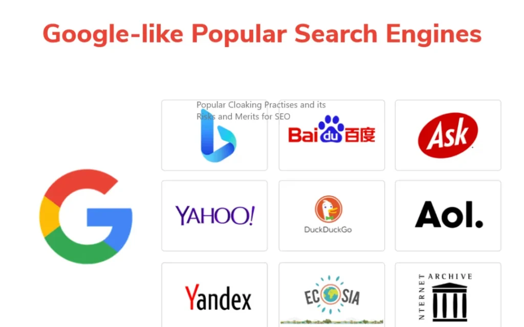 Top & Popular Search Engines like Google – 2023 Review